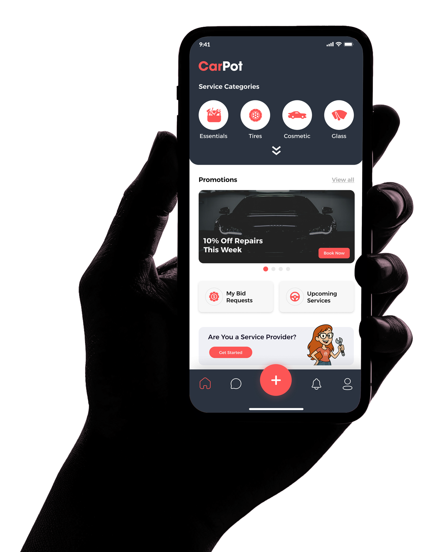 CarPot Representative Phone Image